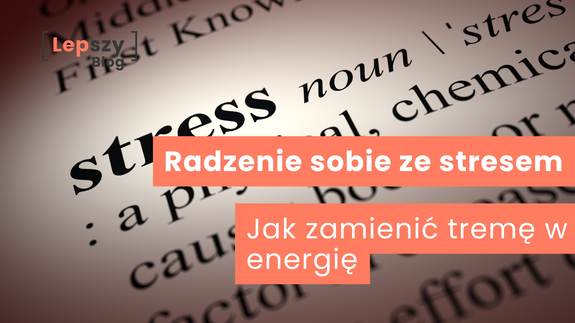 Radzenie sobie ze stresem