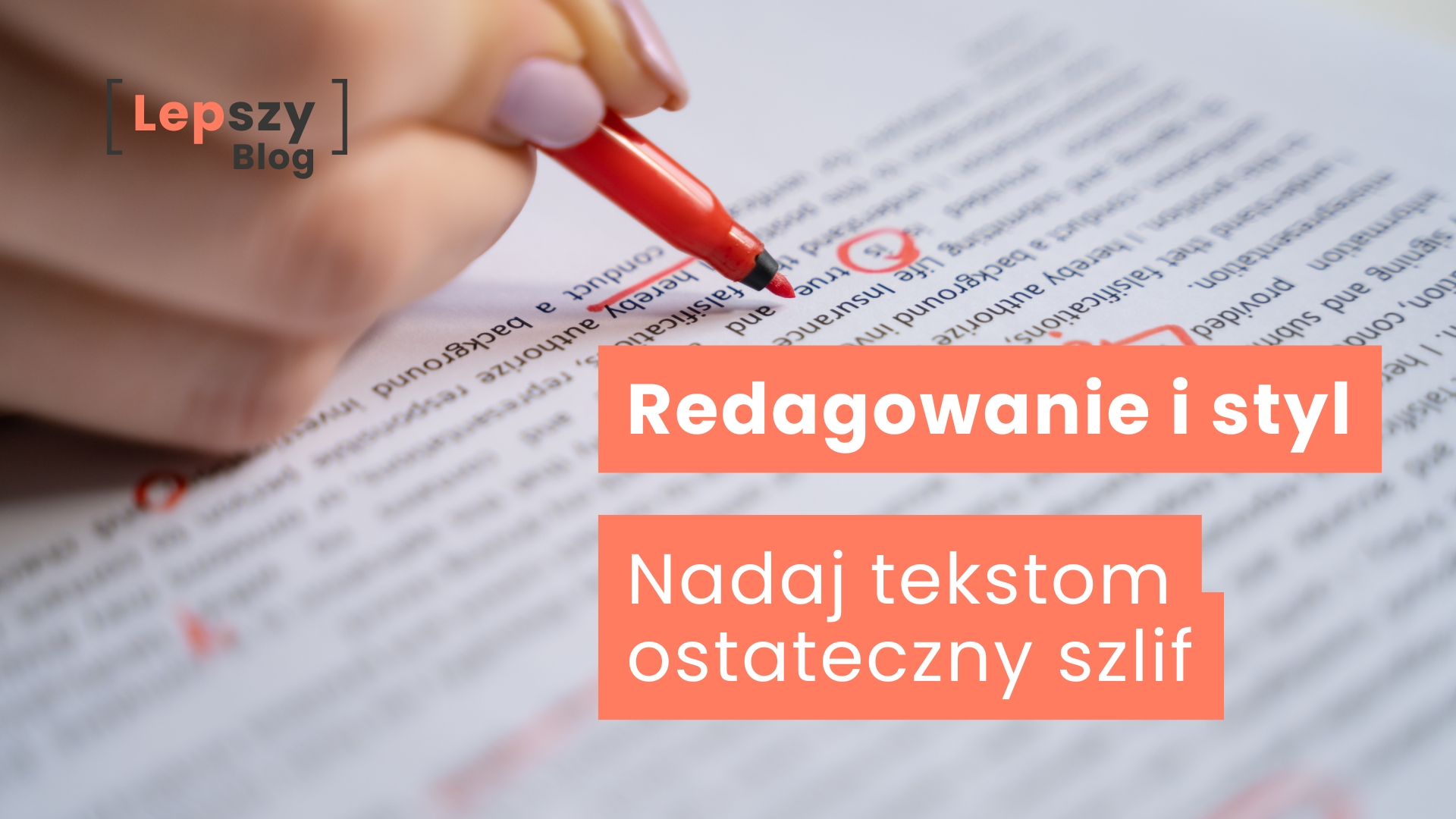 Redagowanie i styl