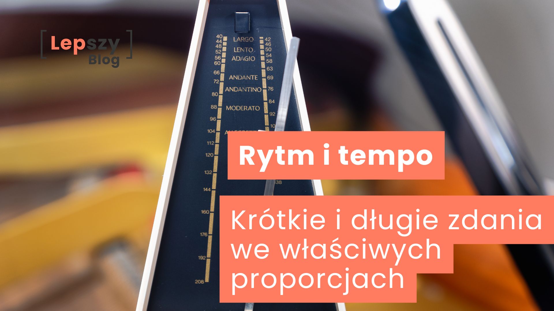 Rytm i tempo